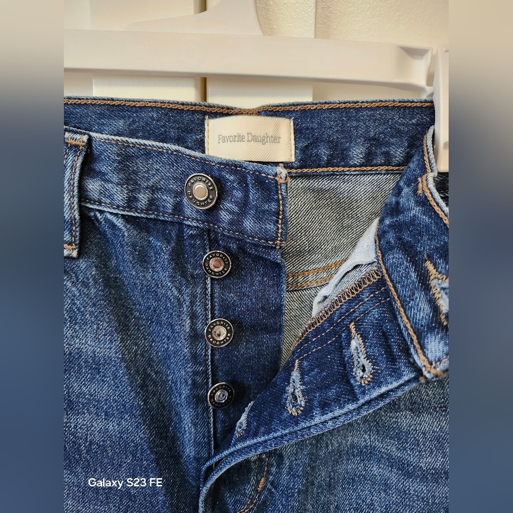 Favorite Daughter High Rise Otto Blue Jeans
